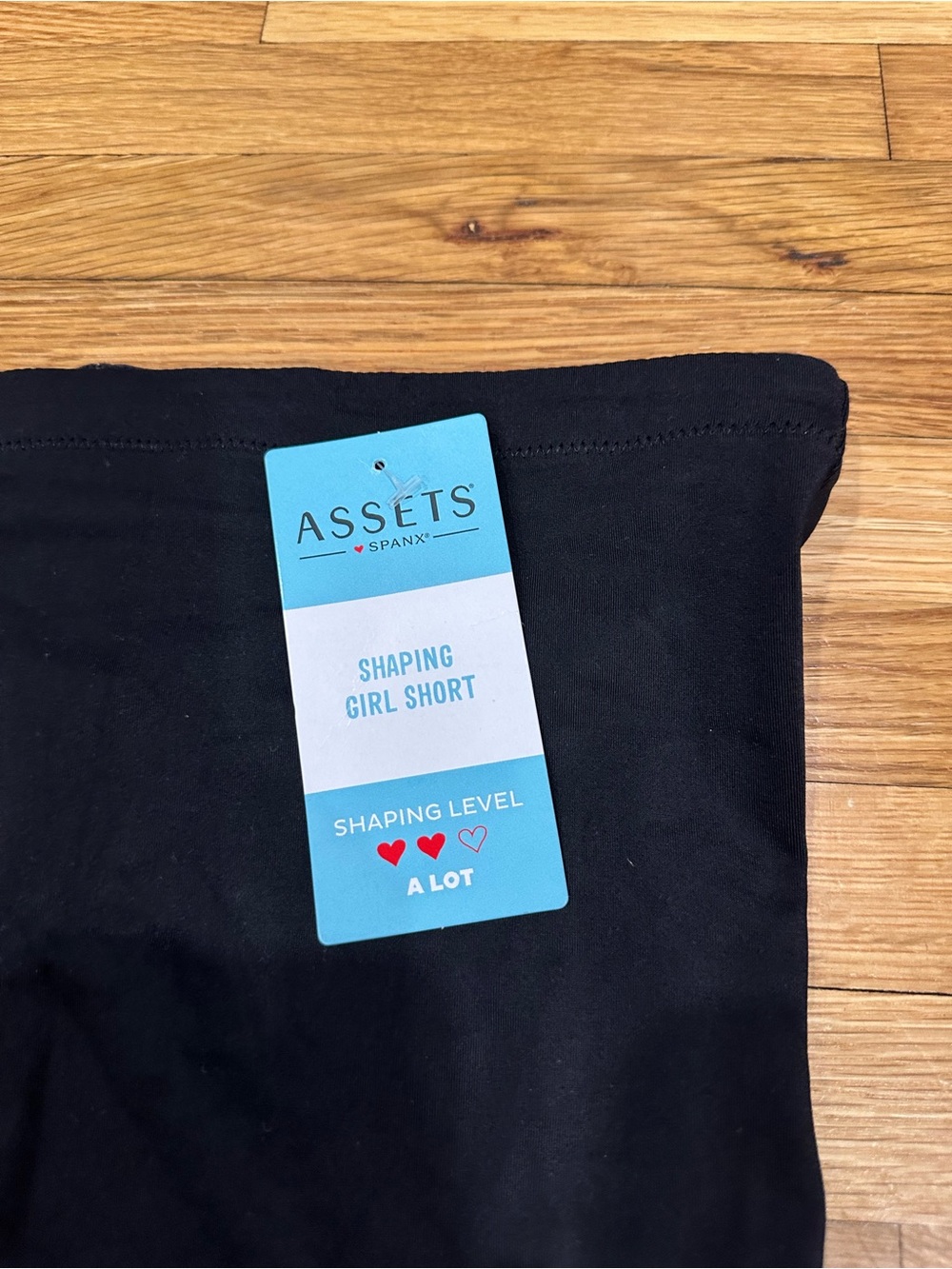 Assets By Spanx Black High-Waist Shaping Shorts - Picture 5 of 6